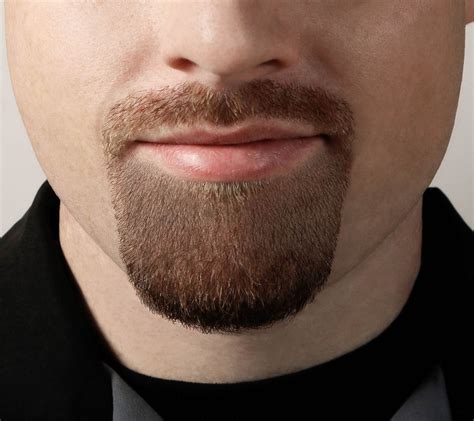 Goatee Trimming Template